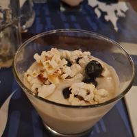 silken tofu dessert at Disneyland - Silver Spur in Chessy