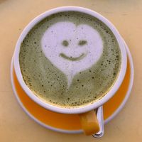 Happy Matcha 💚  at Fussey & Baer in Hitchin