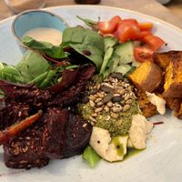 Superfood salad bowl (mix of salads)   at Fussey & Baer in Hitchin