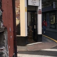 Store front  at Hispalis Café in Sevilla