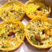 Kesar ghewer ... spl sweet for Sankranthi festival  at Bikanervala in Hyderabad