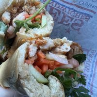 Vegan shrimp banh mi  at Lee's Sandwiches - San Jose City Hall in San Jose