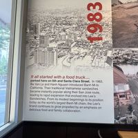 This is a historic location for Lee’s Sandwiches  at Lee's Sandwiches - San Jose City Hall in San Jose