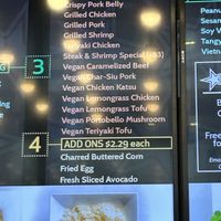 Menu   at Lee's Sandwiches - San Jose City Hall in San Jose