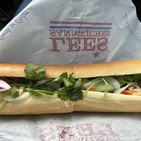 Bahn mi   at Lee's Sandwiches - San Jose City Hall in San Jose