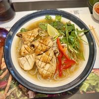 King Oyster Mushroom Pho 🇻🇳   at Wagamama in Stoke-on-trent
