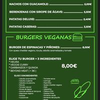 Menu  at Mostacho Murcia Burger Bar in Murcia