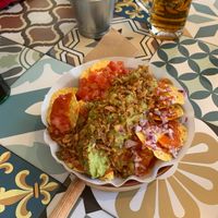 Vegan nachos  at Mostacho Murcia Burger Bar in Murcia