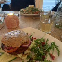 Vegetarian options too #Veganuary at Gunilla's in Sandefjord