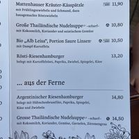 Begrenzte, aber hochwertige vegane Auswahl  at Hotel-Landgasthof Kreuz in Bad Waldsee