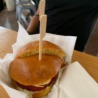 Dharma burger at Asoka in Lisbon