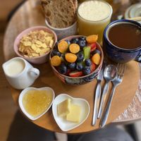 Cute vegetarian/vegan place with a very good breakfast! Highly recommend!  at Indie Café and Concept Store in Cusco