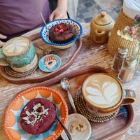 Coffees and cakes at Indie Café and Concept Store in Cusco