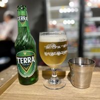 Korean Beer  at Yachego in Tokyo