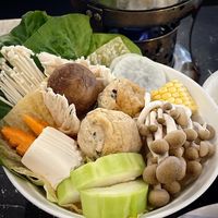 Steamboat ingredients   at Arashi Shabu-Shabu - KSL City in Johor Bahru