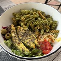 Pasta pesto   at Vibrations Kitchen in Serrekunda