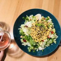 asian kelp noodles at BEMBA rawfood & plant-based in Bratislava