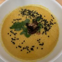 soup at BEMBA rawfood & plant-based in Bratislava
