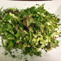 Raw salad at BEMBA rawfood & plant-based in Bratislava