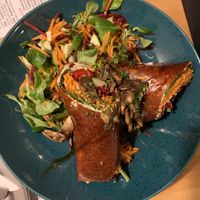 cashew cheese rolls at BEMBA rawfood & plant-based in Bratislava