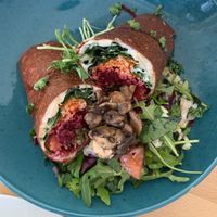 Cashew Cream Cheese Roll  at BEMBA rawfood & plant-based in Bratislava