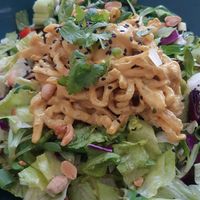 Asian kelp noodles at BEMBA rawfood & plant-based in Bratislava