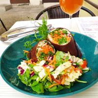 Rolls at BEMBA rawfood & plant-based in Bratislava