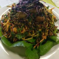 raw spaghetti 6.2 euro at BEMBA rawfood & plant-based in Bratislava