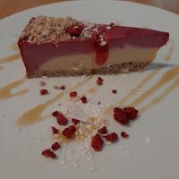 Forrest fruit raw cake at BEMBA rawfood & plant-based in Bratislava