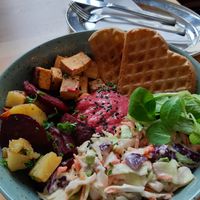 Buddha bowl at BEMBA rawfood & plant-based in Bratislava