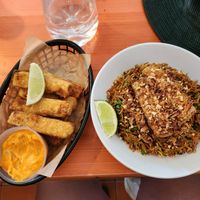 Tofu Fried and Nasi Goreng :) at 8Things in Katoomba