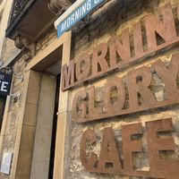 Little coffee house in central Dijon   at Morning Glory Café in Dijon