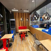 Interior at Domino's Pizza in Leeds