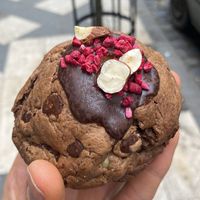 Vegan cookie  at Cookie Beacon Brunch in Budapest