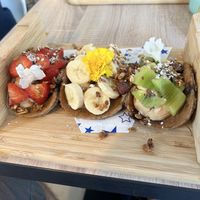 Vegan taco  at Cookie Beacon Brunch in Budapest