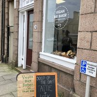   at Vegan Bay Baker in Peterhead