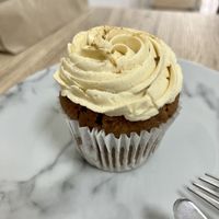 Ginger cupcake   at Vegan Bay Baker in Aberdeen