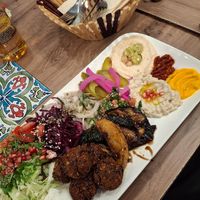 Falafel Makali Plate at Salsabil in Berlin