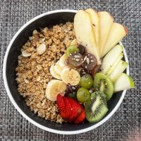 Açai bowl  at Oops Bubble Waffle Cafè in Tenerife
