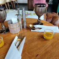 Turmeric shot at Flourish Cafe in Ubud