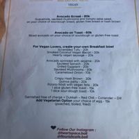   at Flourish Cafe in Ubud