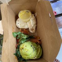 ….  at Flourish Cafe in Ubud