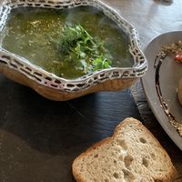 Broccoli soup  at Flourish Cafe in Ubud