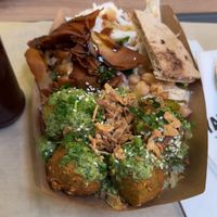 Jaffa bowl   at Yababa - Middle Eastern Street Food in Antwerpen