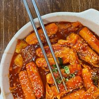 vegan tteokbokki  at Korelee in Ankara