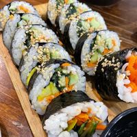 vegan kimbab  at Korelee in Ankara