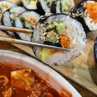 kimbab  at Korelee in Ankara