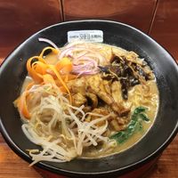 Miso pinattsu ramen  at Ramen Shifu in Zaragoza
