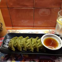 Vegan gyozas at Ramen Shifu in Zaragoza