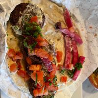 Falafel sandwich  at Tanoor - Seattle in Seattle